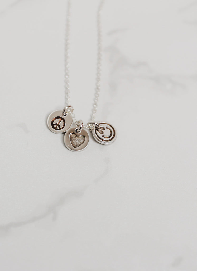 Peace Love Smile Necklace