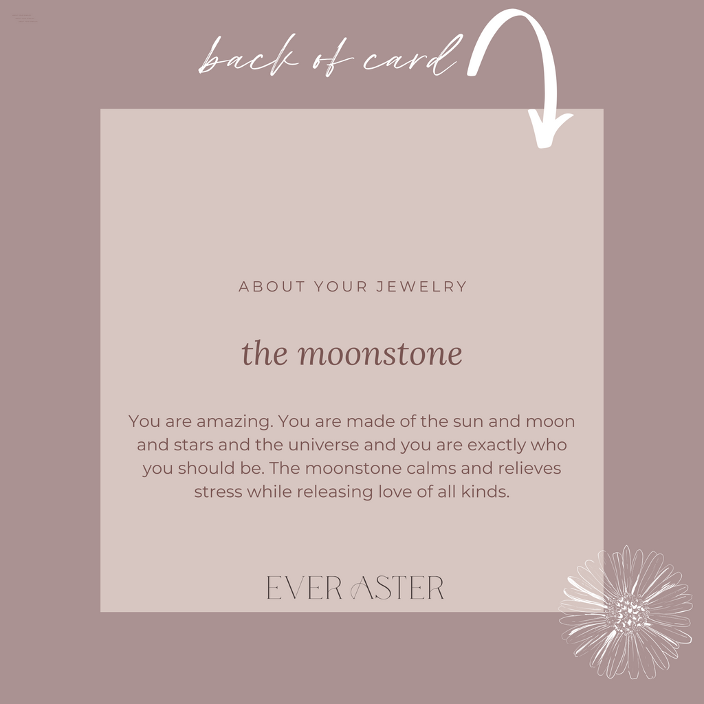 Moonstone Chip Chain Bracelet