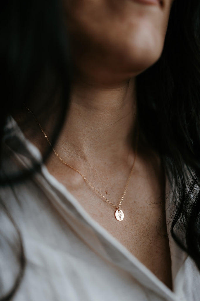 Oval Tulip Necklace