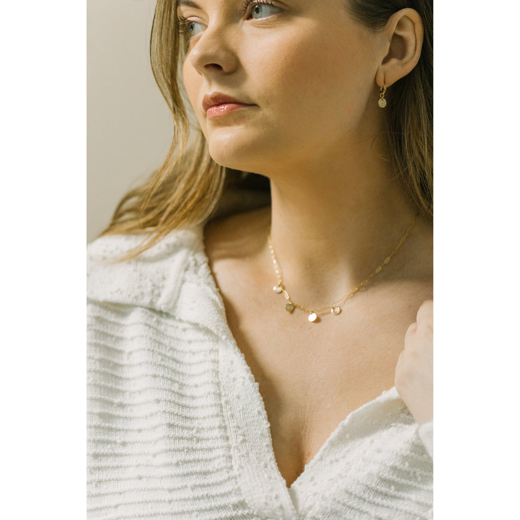 Paperclip Charm Necklace - Design Your Own