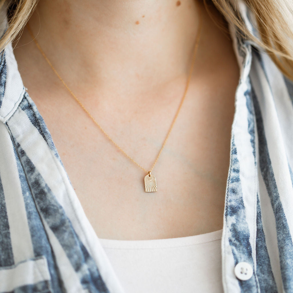 Sunrise Arch Necklace
