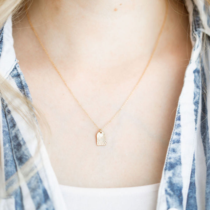 Sunrise Arch Necklace