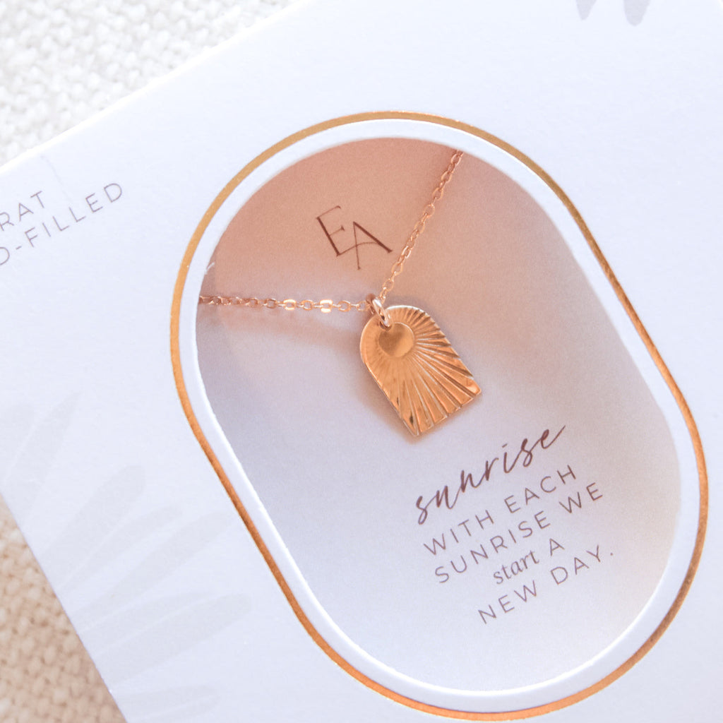 Sunrise Arch Necklace