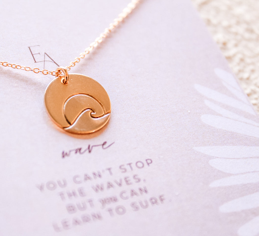 Sunset Wave Necklace