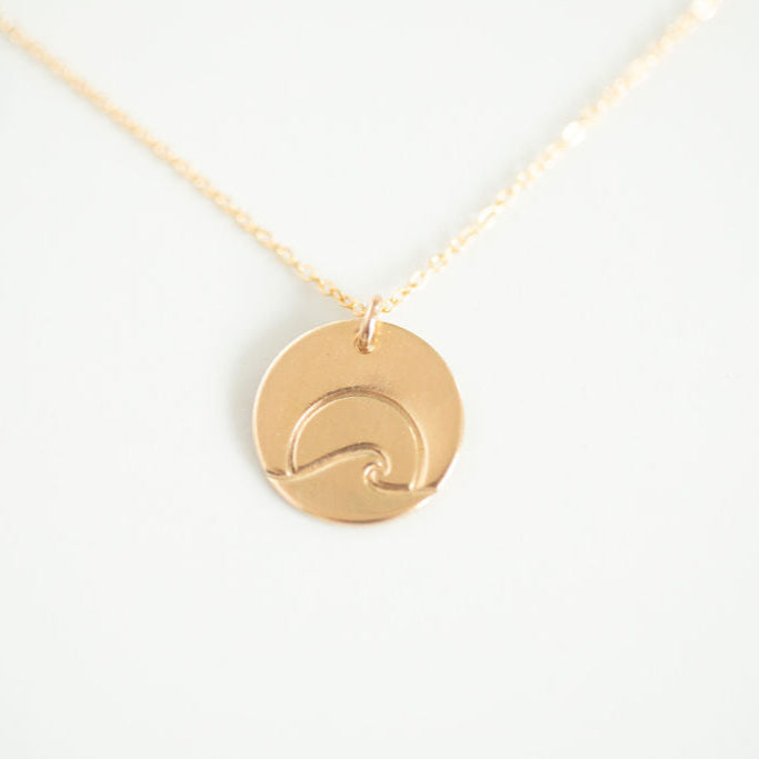 Sunset Wave Necklace