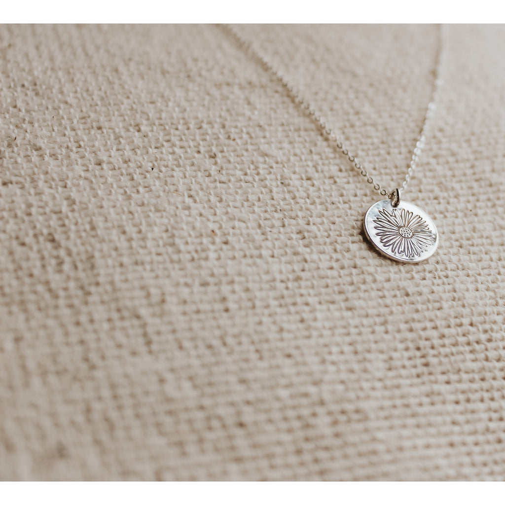September Birth Flower Necklace - Aster