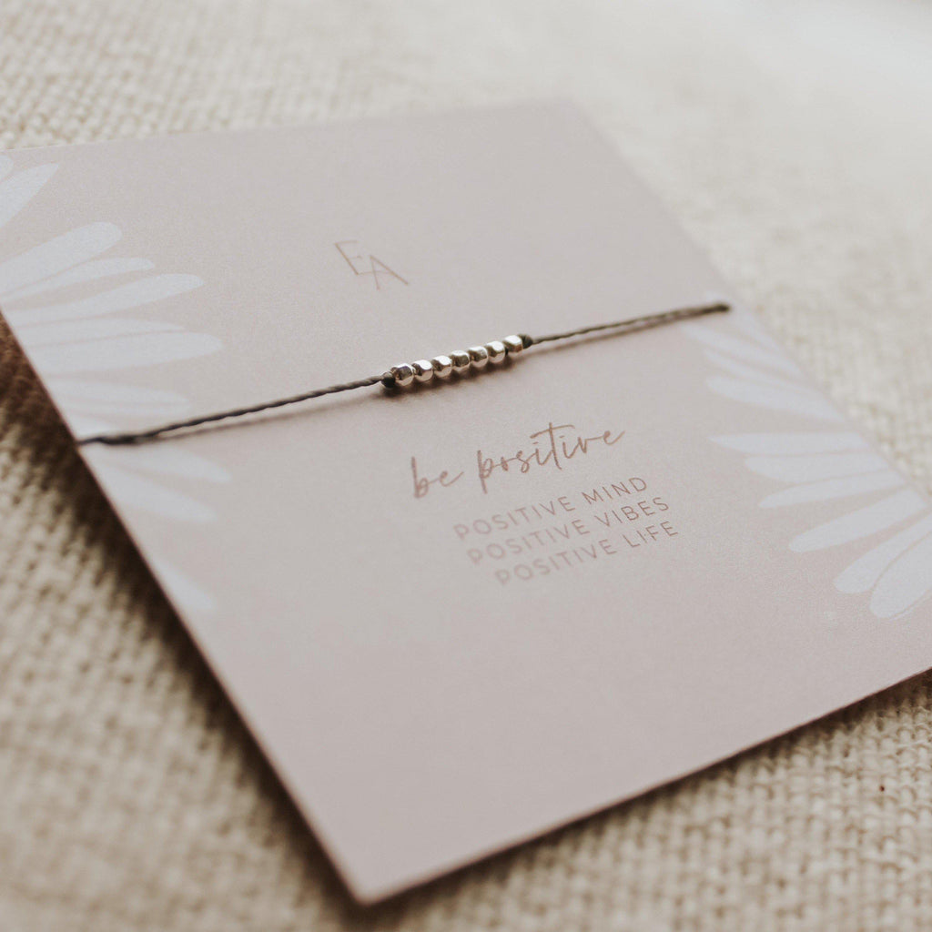 Positive Vibes Bracelet - Hope on a Rope Jewelry