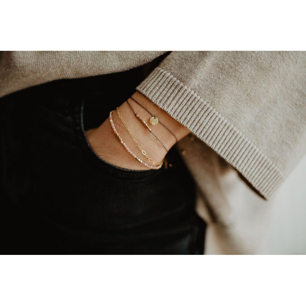September Birth Flower Bracelet - Aster
