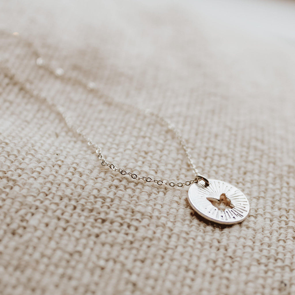 Butterfly Necklace - Hope on a Rope Jewelry
