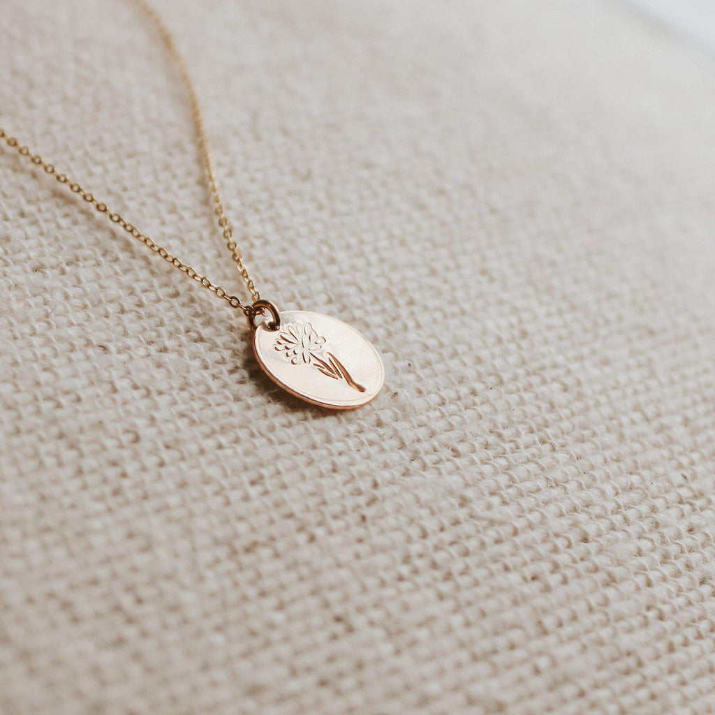 Carnation Necklace - Hope on a Rope Jewelry