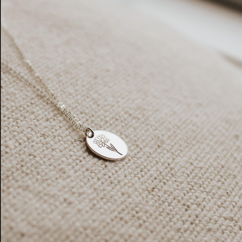 Carnation Necklace - Hope on a Rope Jewelry