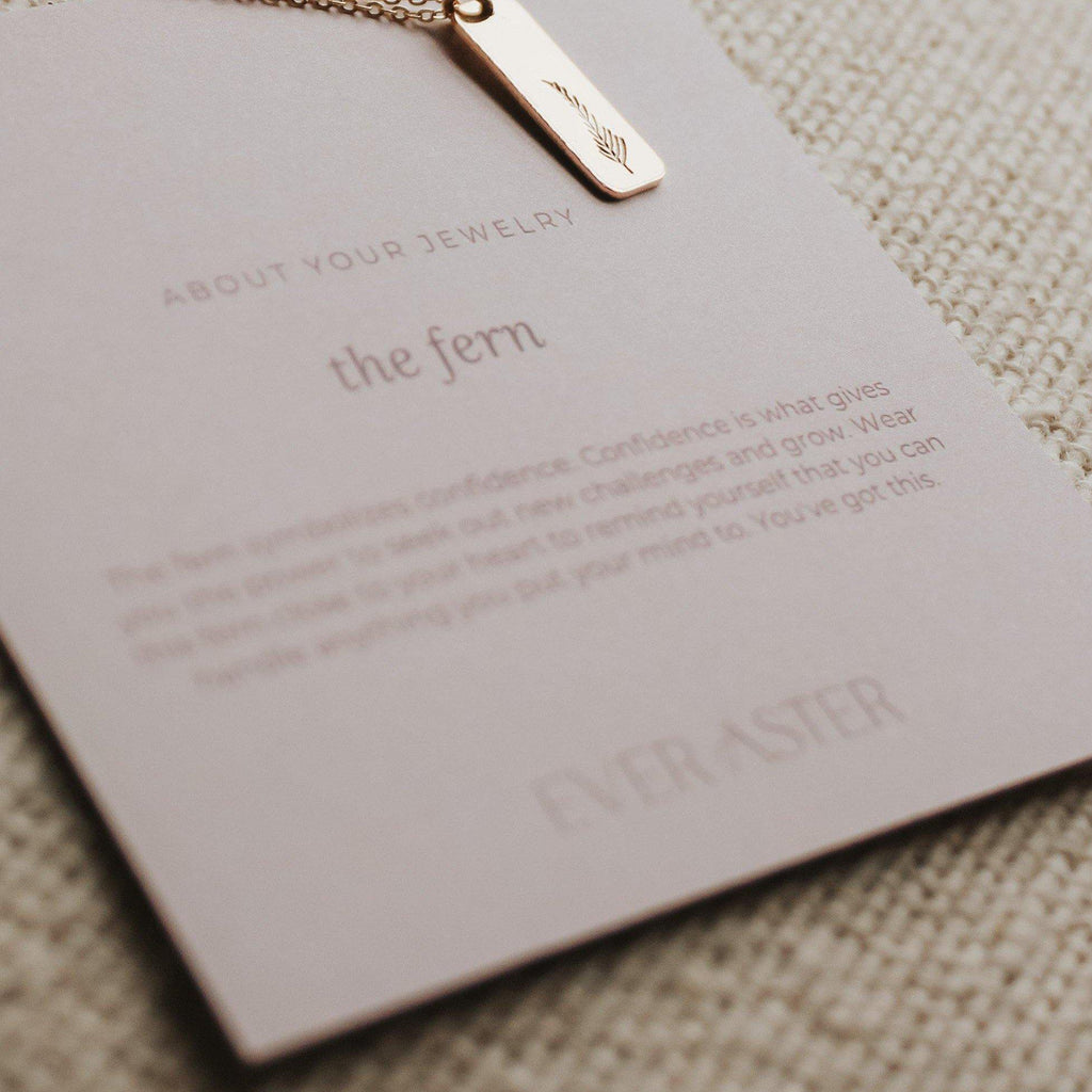 Fern Necklace - Hope on a Rope Jewelry