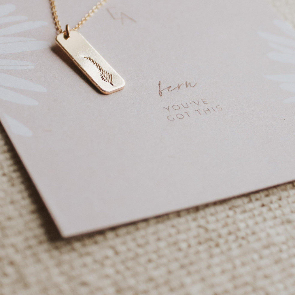 Fern Necklace - Hope on a Rope Jewelry