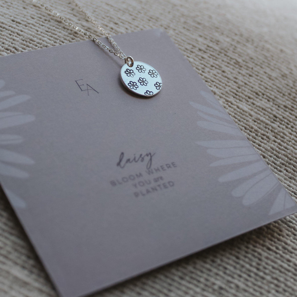 Daisy Pattern Necklace - Hope on a Rope Jewelry