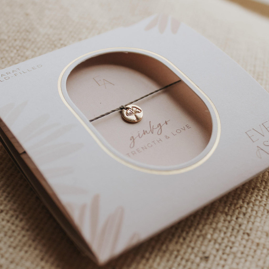 Ginkgo Bracelet - Hope on a Rope Jewelry