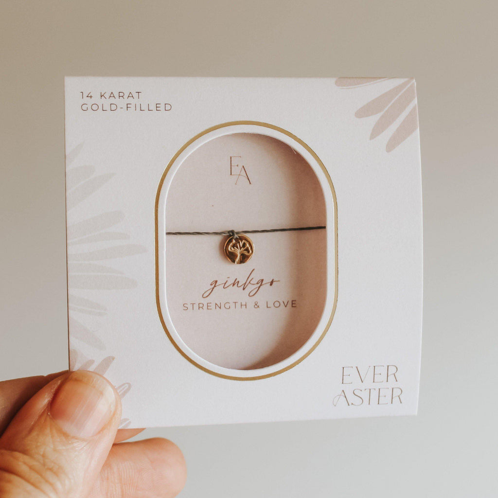 Ginkgo Bracelet - Hope on a Rope Jewelry