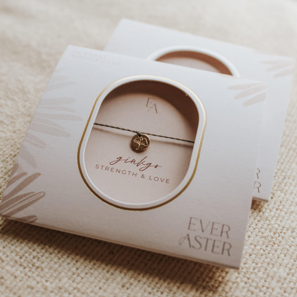 Ginkgo Bracelet - Hope on a Rope Jewelry