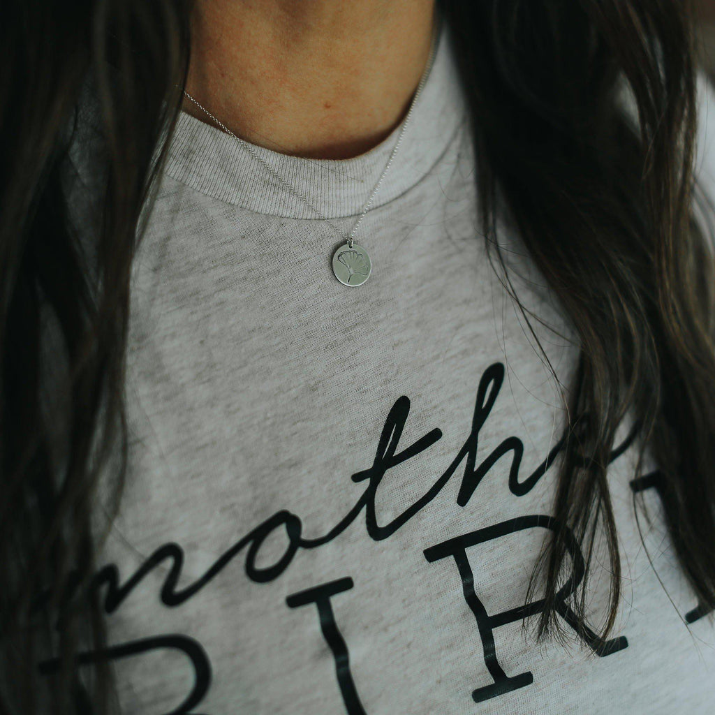 Ginkgo Necklace - Hope on a Rope Jewelry
