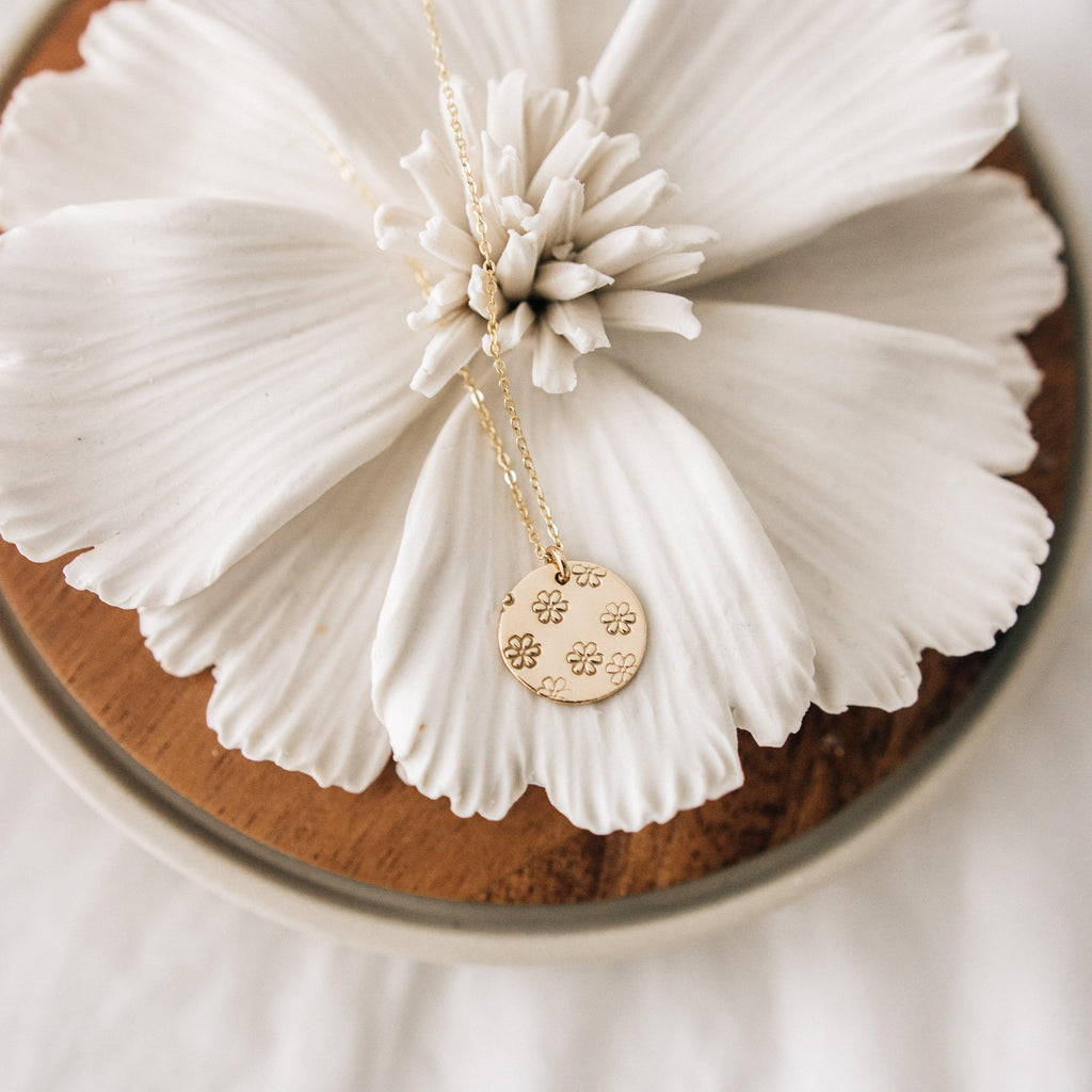 Daisy Pattern Necklace - Hope on a Rope Jewelry