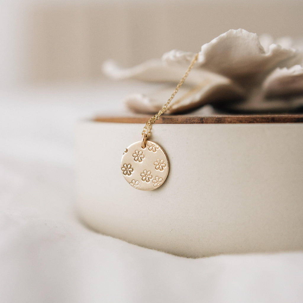 Daisy Pattern Necklace - Hope on a Rope Jewelry