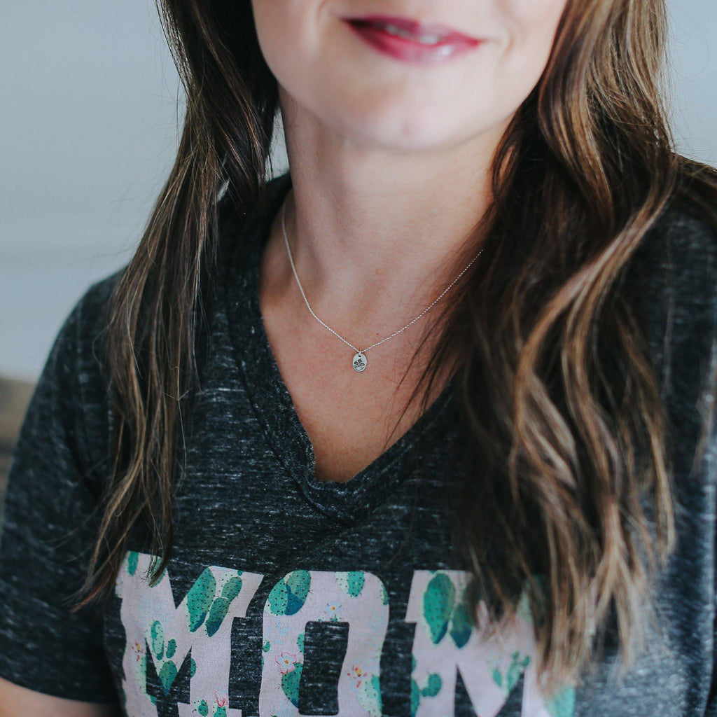 Lotus Petals Necklace - Hope on a Rope Jewelry