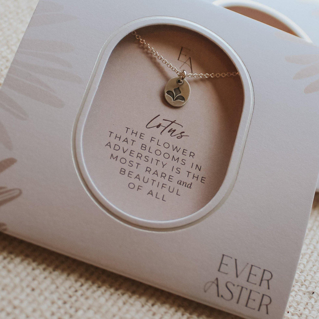 Lotus Petals Necklace - Hope on a Rope Jewelry