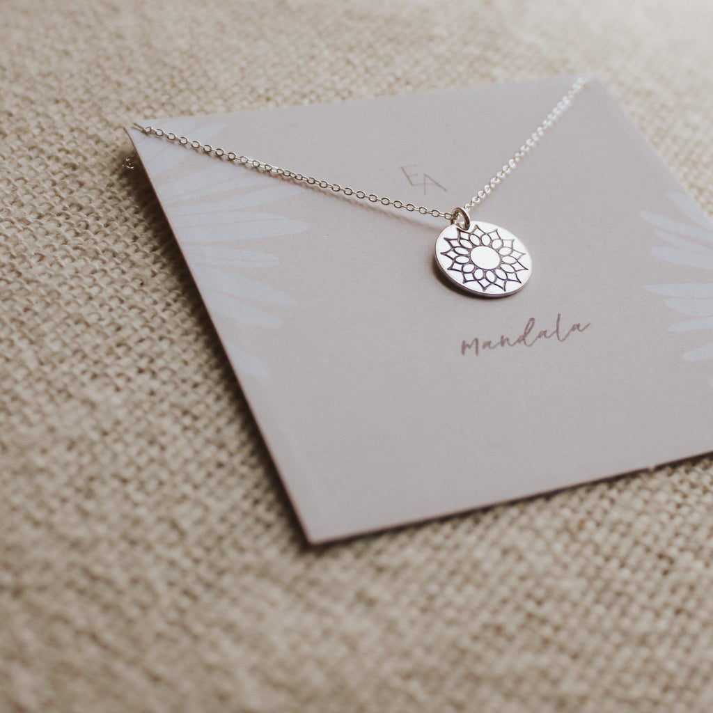 Mandala Necklace - Hope on a Rope Jewelry