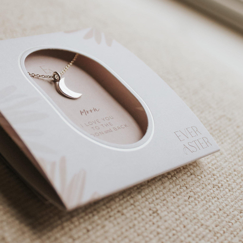 Moon Drop Necklace - Hope on a Rope Jewelry