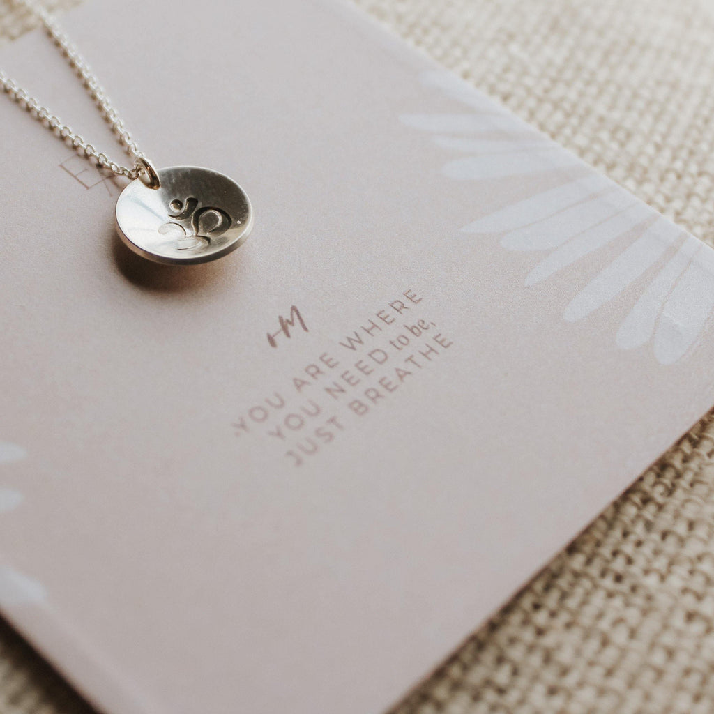 Om Necklace - Hope on a Rope Jewelry