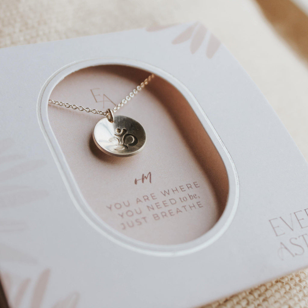 Om Necklace - Hope on a Rope Jewelry