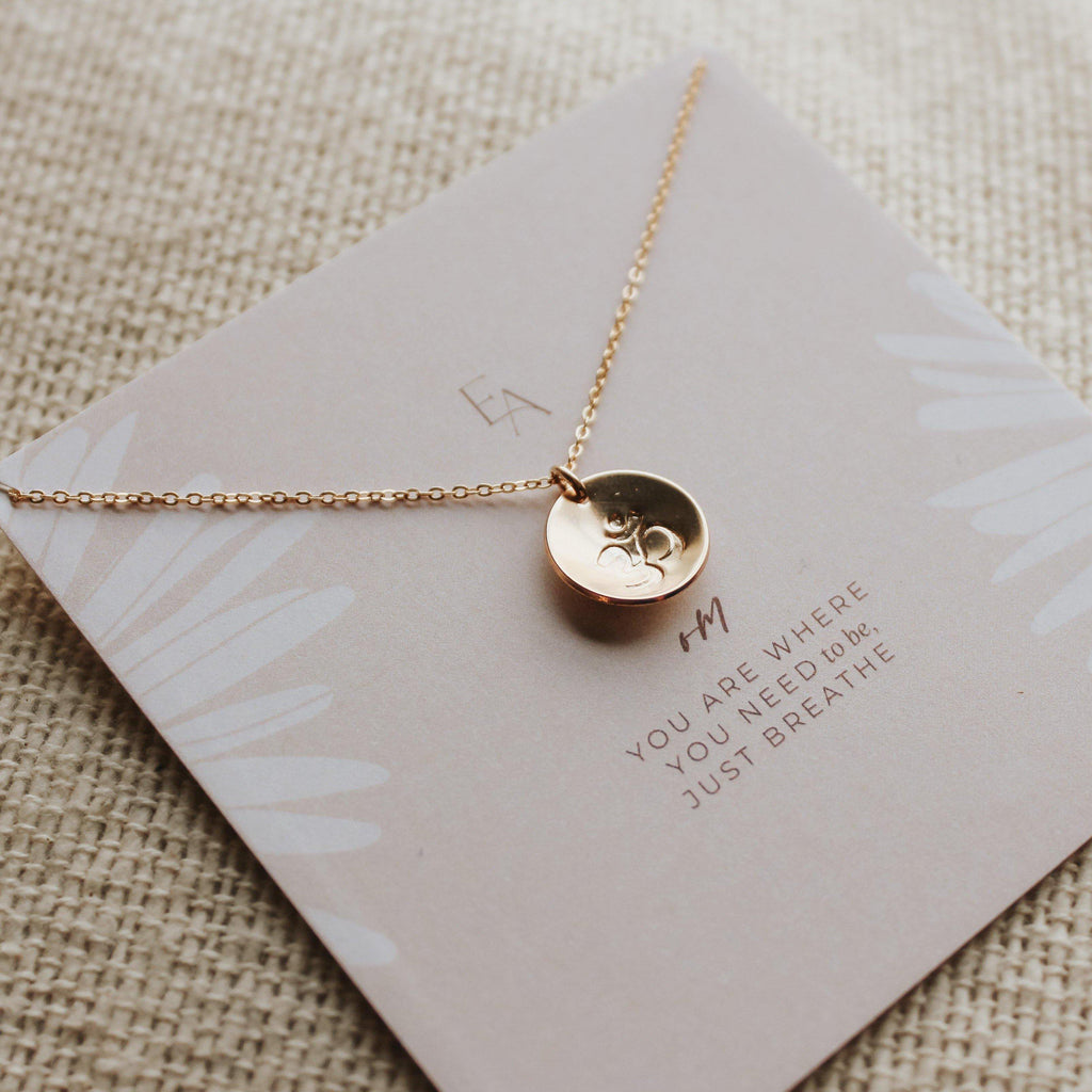 Om Necklace - Hope on a Rope Jewelry