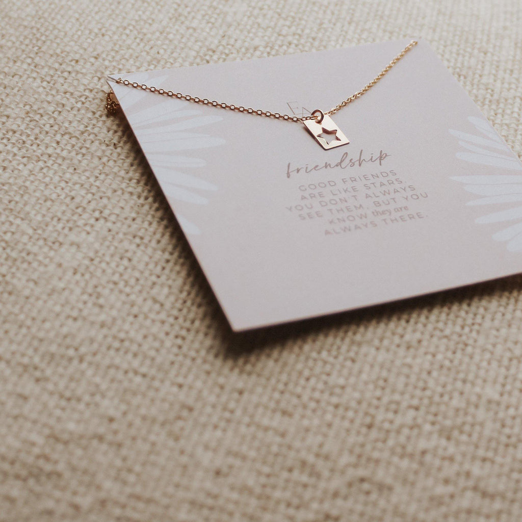 Open Star Necklace - Hope on a Rope Jewelry