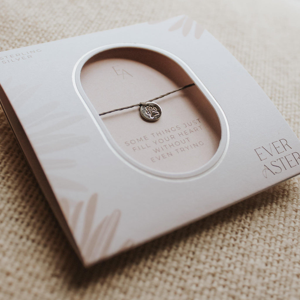 Paw Print Bracelet - Hope on a Rope Jewelry