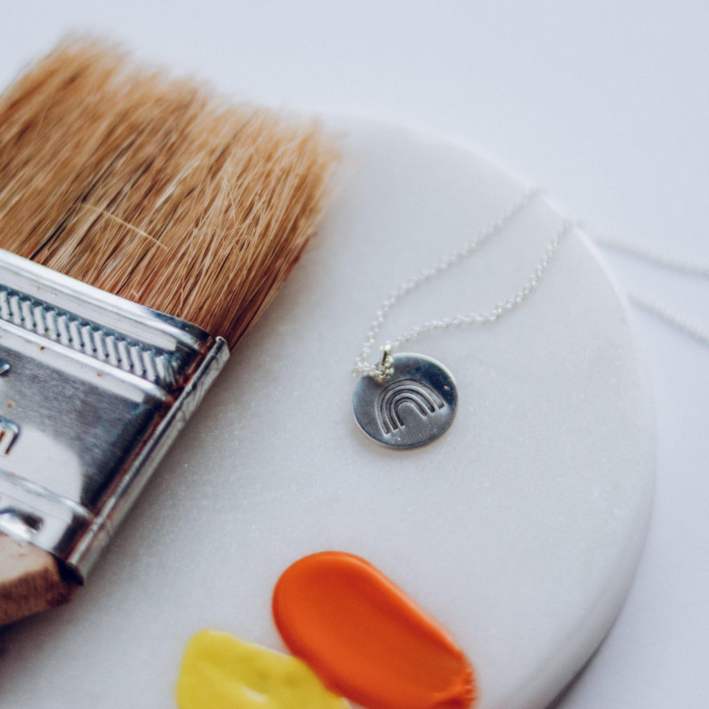 Rainbow Necklace - Hope on a Rope Jewelry
