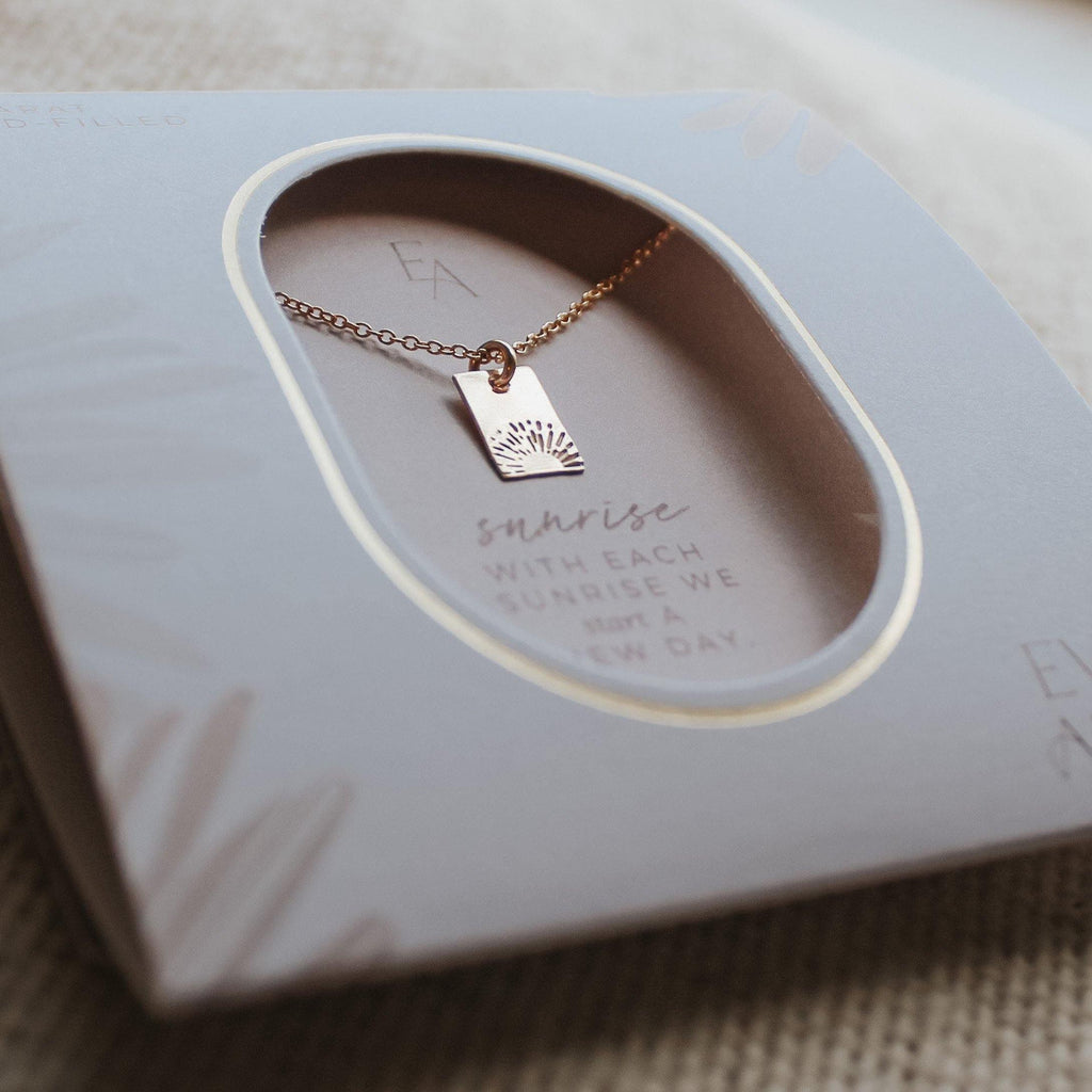 Sunrise Necklace - Hope on a Rope Jewelry