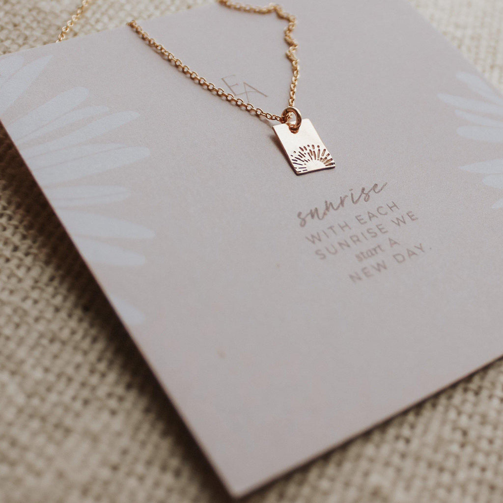 Sunrise Necklace - Hope on a Rope Jewelry