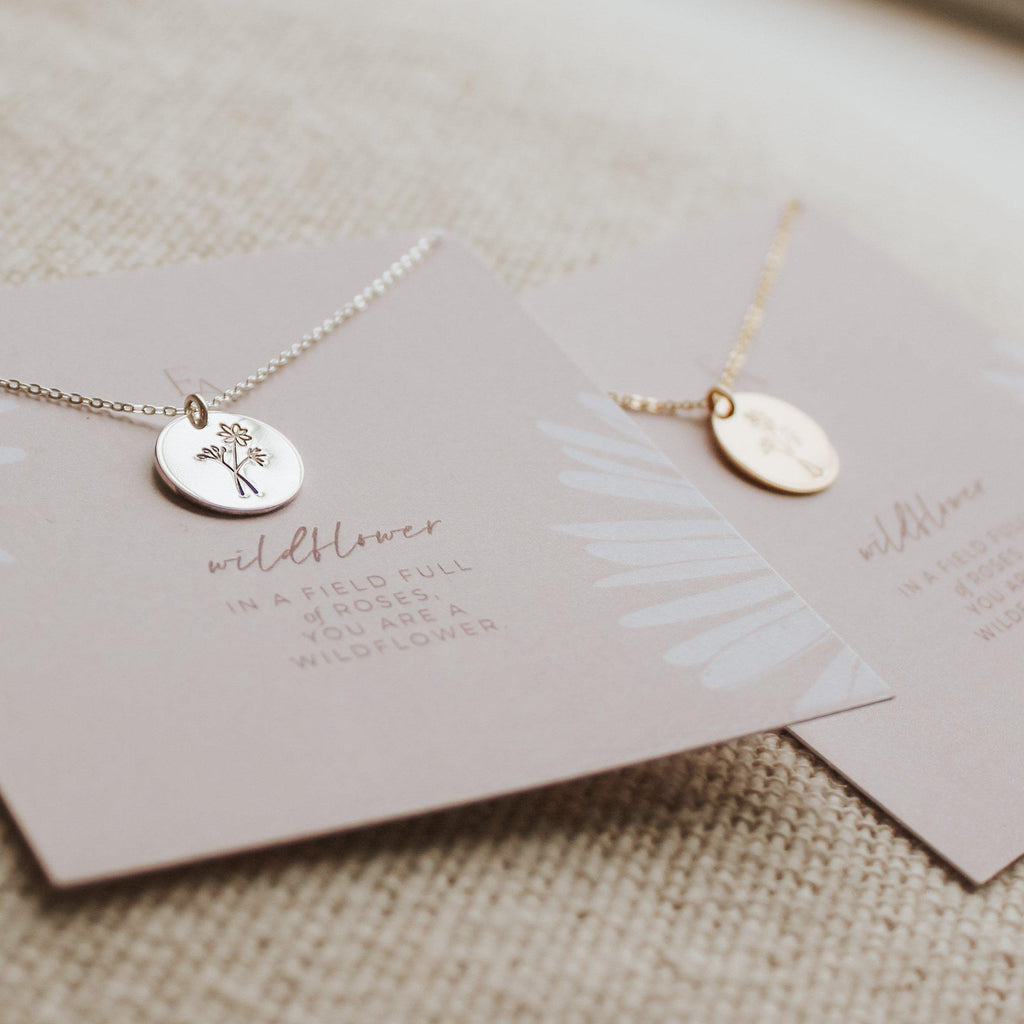 Wildflower Necklace - Hope on a Rope Jewelry