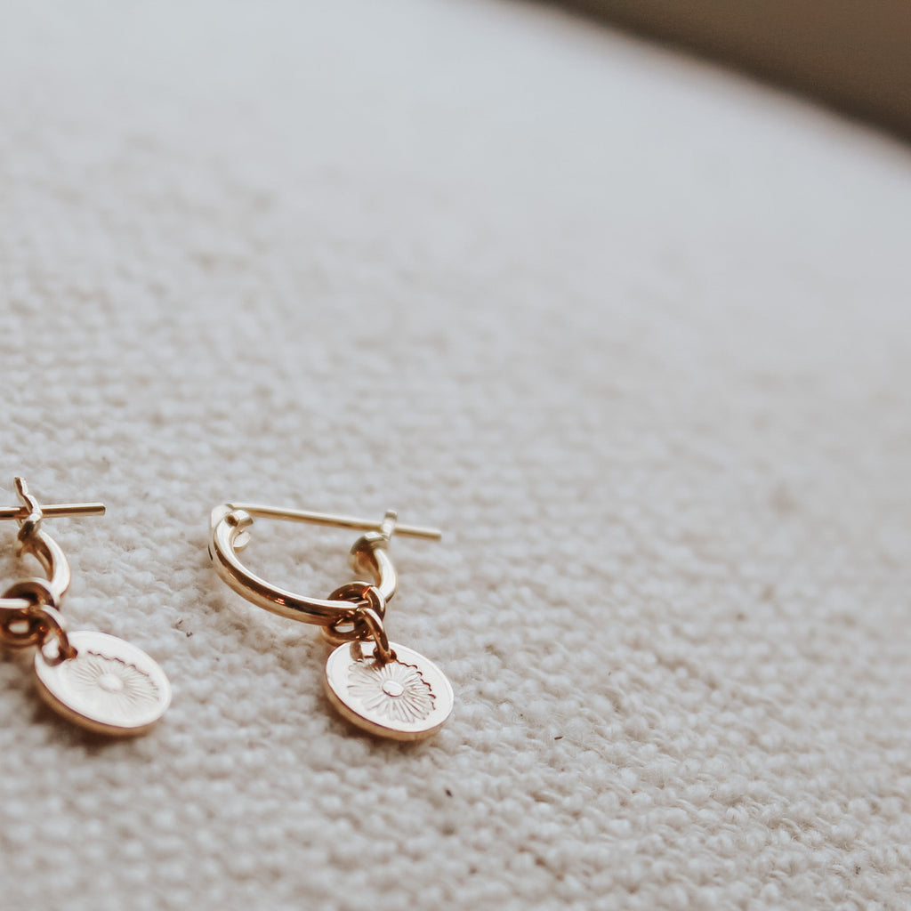 Charm Hoop Earrings - Design Your Own