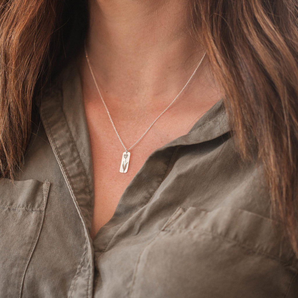 Tulip Necklace - Hope on a Rope Jewelry
