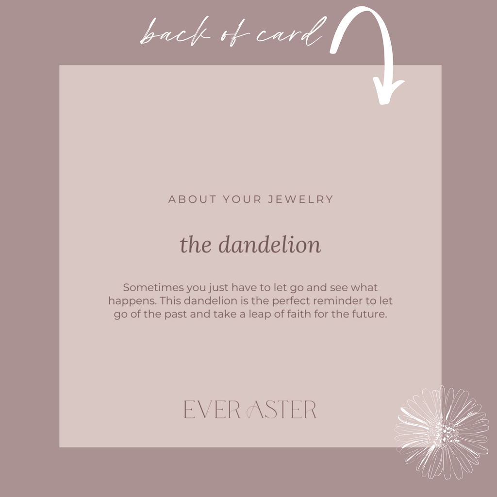 Dandelion Bracelet - Hope on a Rope Jewelry