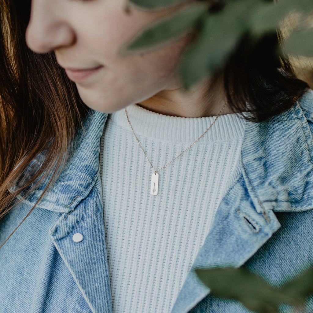 Fern Necklace - Hope on a Rope Jewelry