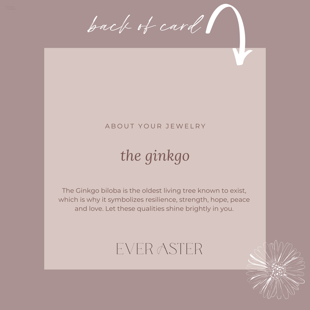 Ginkgo Necklace - Hope on a Rope Jewelry