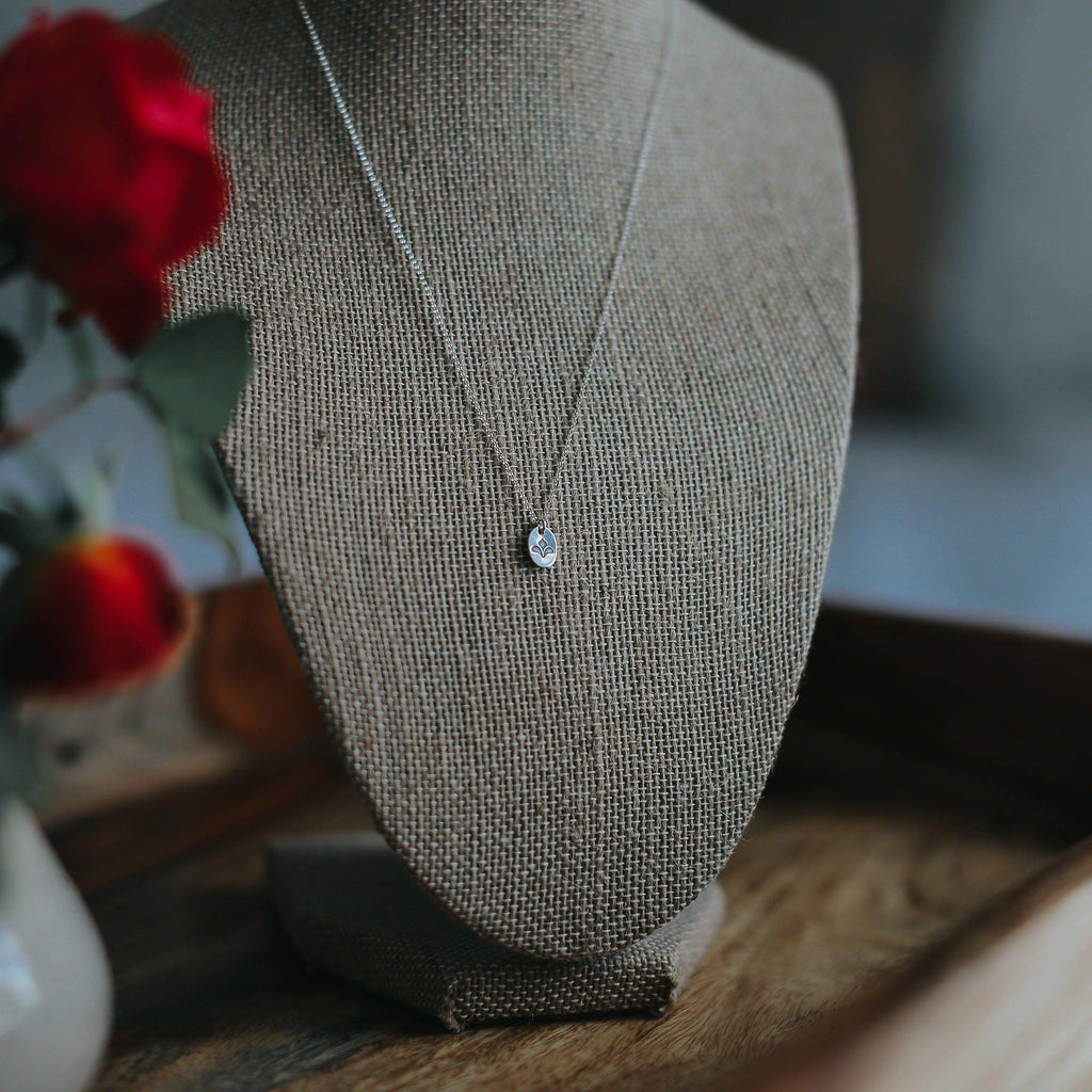 Lotus Petals Necklace - Hope on a Rope Jewelry