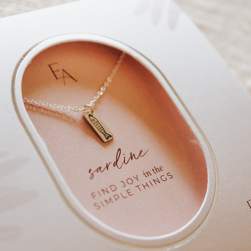 Sardine Tag Necklace