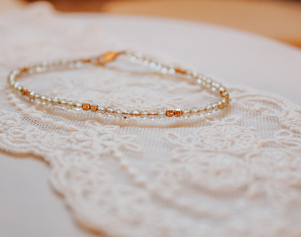 Citrine Gemstone Bracelet