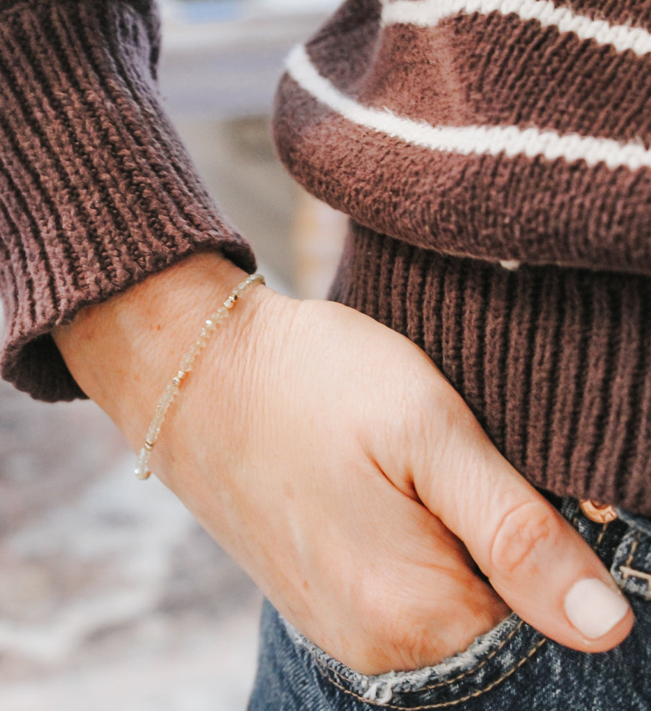 Citrine Gemstone Bracelet