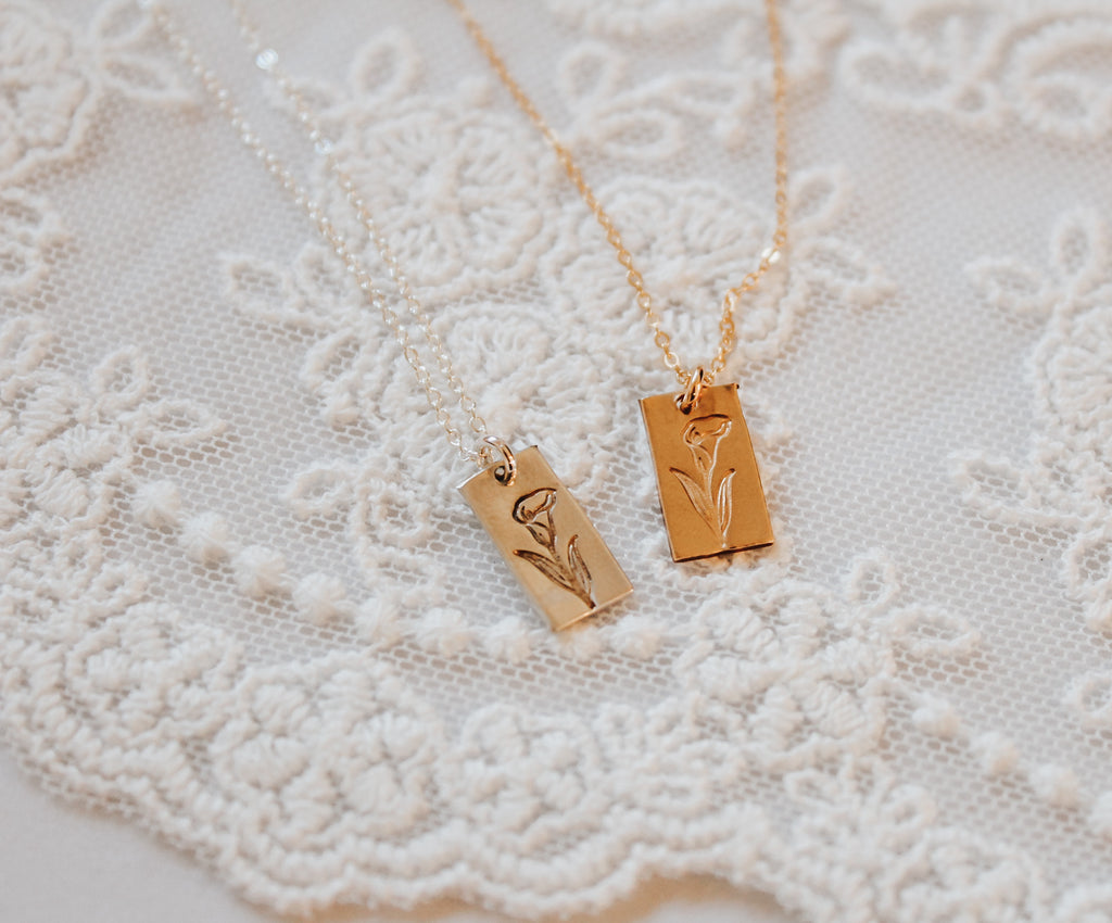 Calla Lily Necklace