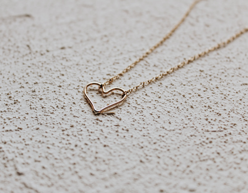 Open Heart Necklace