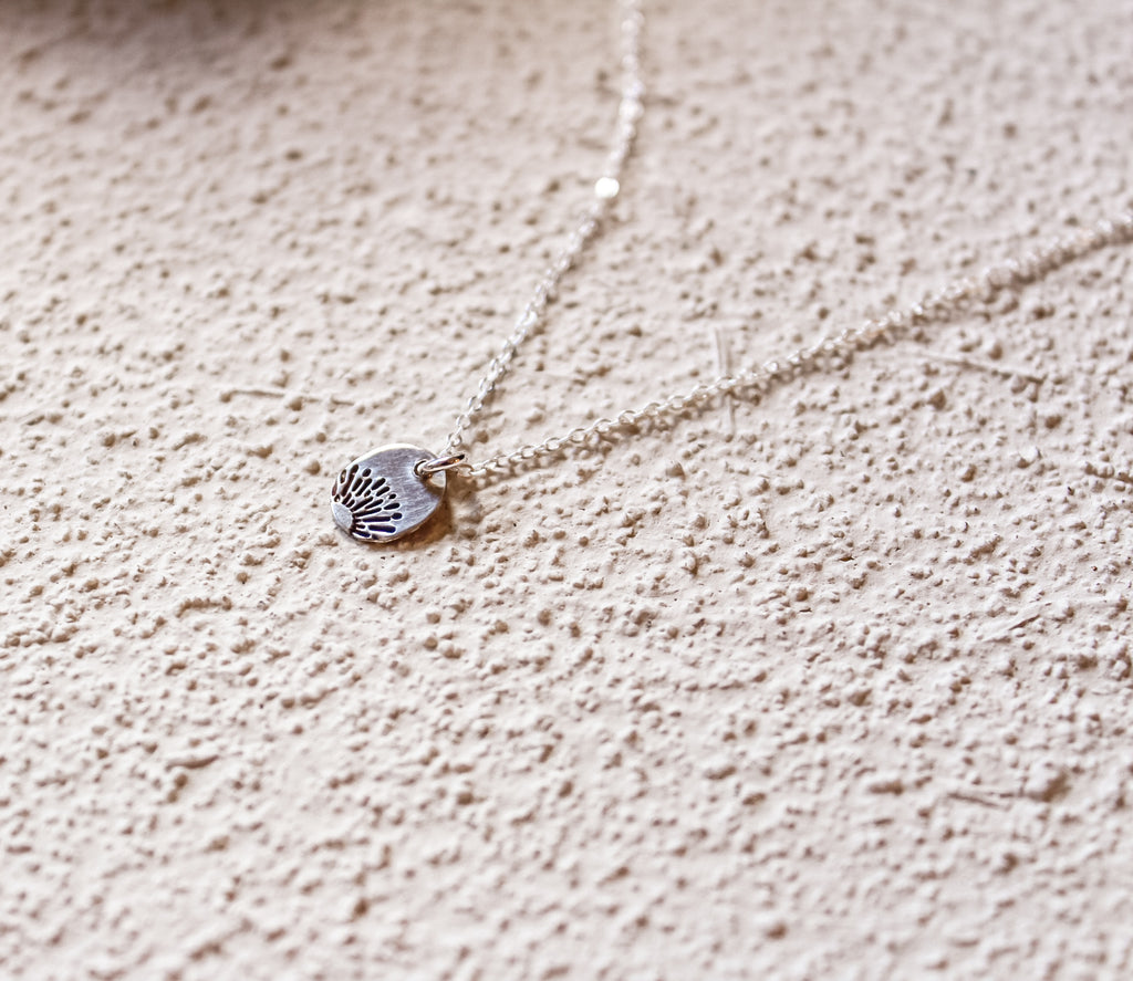 Sunrise Oval Necklace