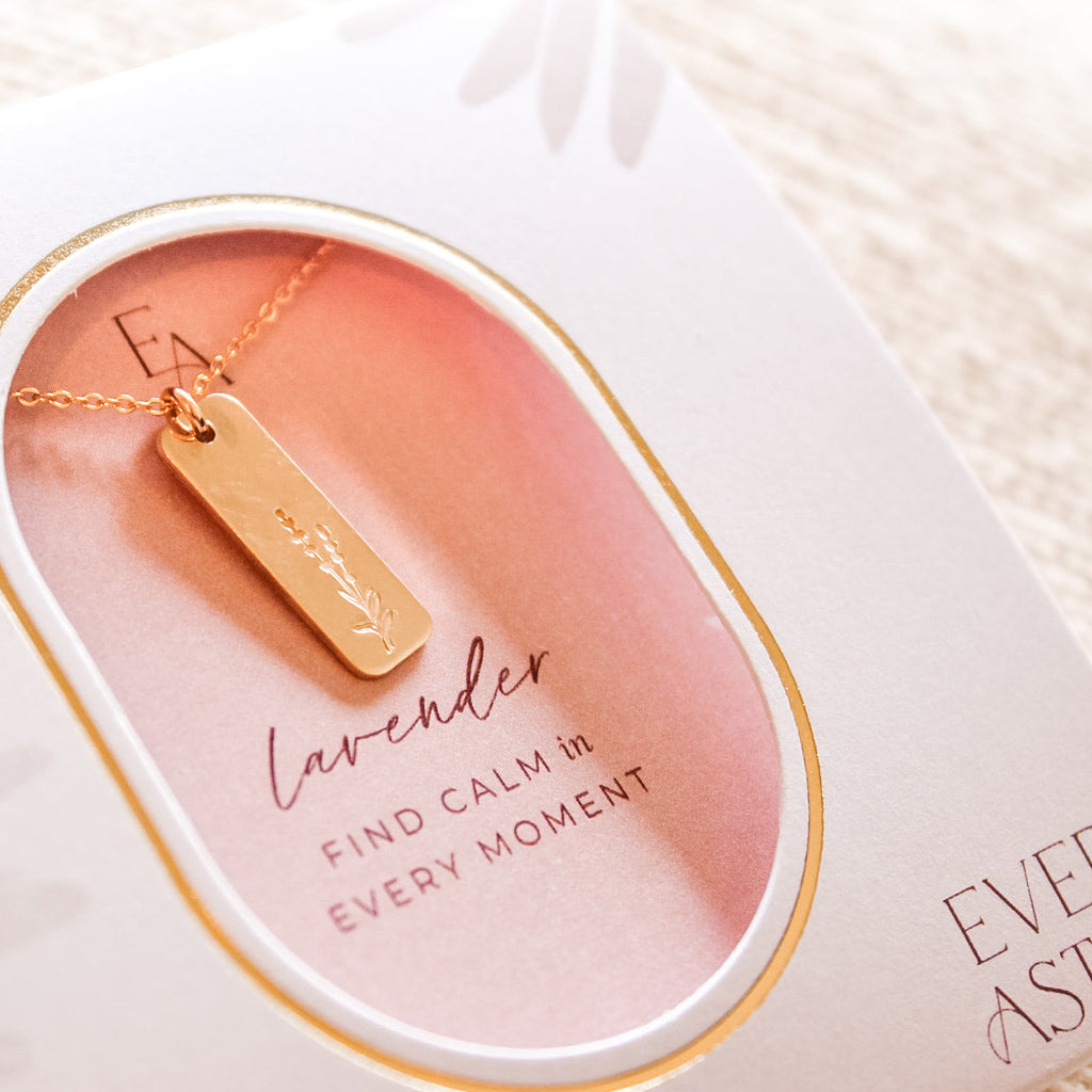 Lavender Bar Necklace